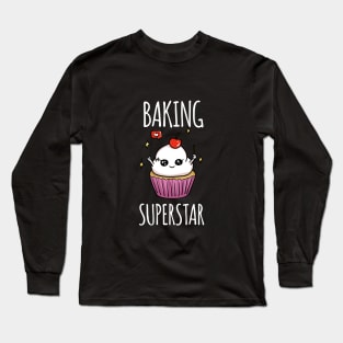 Baking Superstar Long Sleeve T-Shirt